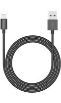 Riversong Cable USB to Lightning 3A Lotus 08 1.2m Black