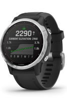 Garmin Fenix 6S Solar Silver with Black Band