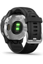 Garmin Fenix 6S Solar Silver with Black Band