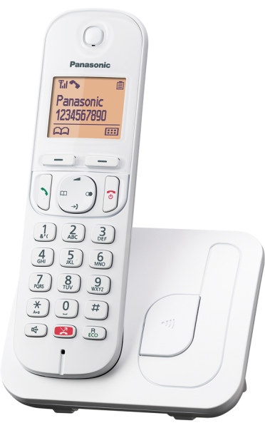 Panasonic Dect KX-TGC250GR White