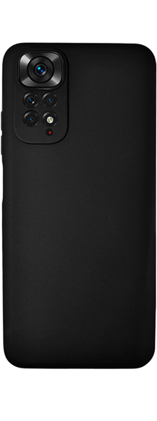 Vivid Case Silicone Matte Redmi Note 11 4G/Note 11S Black