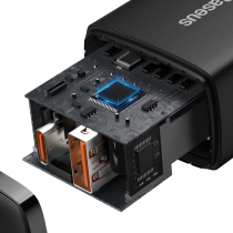 Baseus Compact Quick Charger Type-C/USB 20W Black