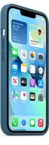 Apple Silicone Case iPhone 13 with MagSafe Blue Jay