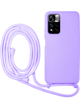 Vivid Silicone Case Lace Redmi Note 11 Pro+ 5G Lilac