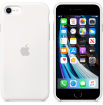 Apple Silicone Case iPhone SE New White