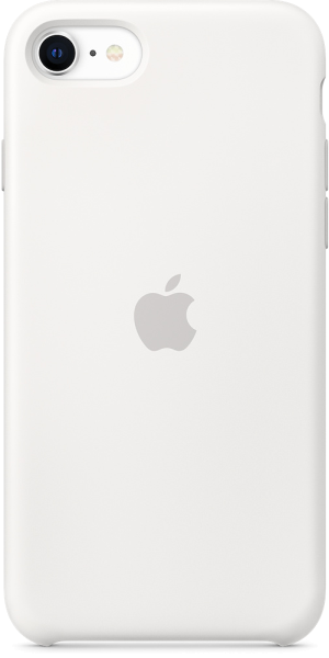 Apple Silicone Case iPhone SE New White