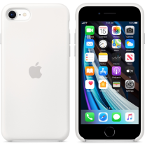 Apple Silicone Case iPhone SE New White