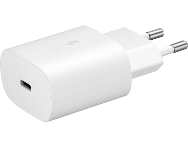Samsung Fast Travel Charger 25W Type C White / No Cable