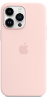 Apple Silicone Case iPhone 14 Pro Max with MagSafe Chalk Pink