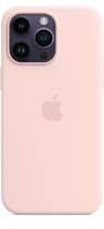 Apple Silicone Case iPhone 14 Pro Max with MagSafe Chalk Pink