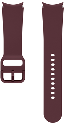 Samsung Galaxy Watch 4/Watch 4 Classic Strap Sport Burgundy 20mm M/L