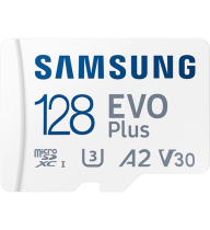 Samsung Evo Plus (2021) microSDXC 128GB Class 10 U3 V30 A2 UHS-I
