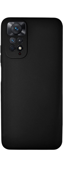 Vivid Case Silicone Matte Redmi Note 11 Pro 5G Black