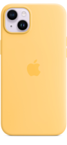 Apple Silicone Case iPhone 14 Plus with MagSafe Sunglow