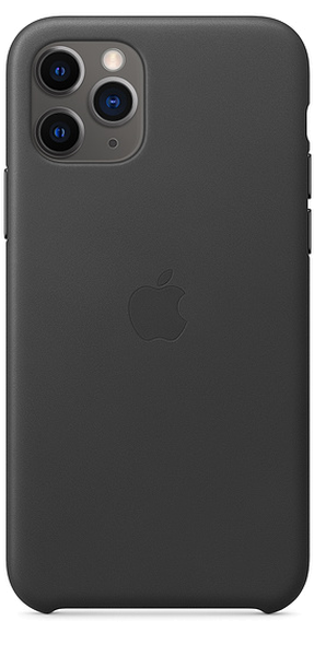 Apple Leather Case iPhone 11 Pro Black