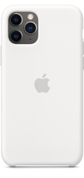 Apple Silicone Case iPhone 11 Pro White
