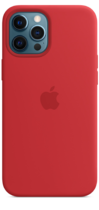 Apple Silicone Case iPhone 12 Pro Max with MagSafe Red