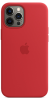Apple Silicone Case iPhone 12 Pro Max with MagSafe Red
