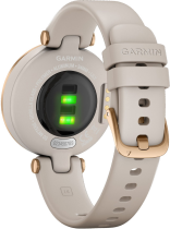 Garmin Lily Sport Rose Gold & Light Sand Silicone Band