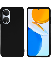 Vivid Set Silicone Matte Case + Tempered Glass Honor X7 4G Black