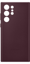 Samsung Leather Cover Galaxy S22 Ultra Burgundy