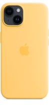 Apple Silicone Case iPhone 14 with MagSafe Sunglow