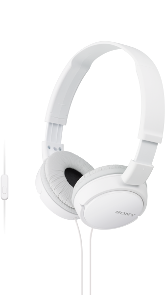 Sony Headphones MDRZX110AP White