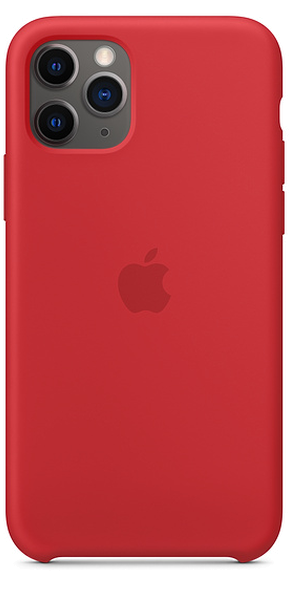 Apple Silicone Case iPhone 11 Pro Red