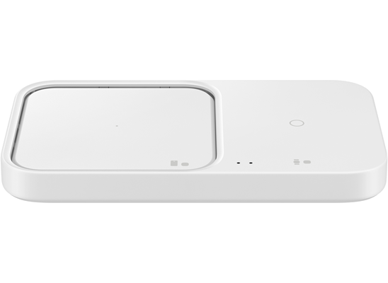 Samsung Wireless Charger Pad Duo White & Travel Charger
