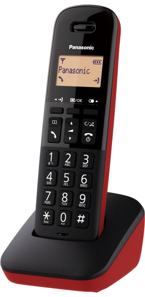 Panasonic Dect KX-TGB610GR Red