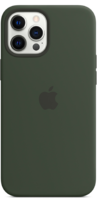 Apple Silicone Case iPhone 12 Pro Max with MagSafe Cypress Green