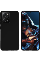 Vivid Case Silicone Matte Redmi Note 12 Pro+ 5G Black