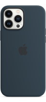 Apple Silicone Case iPhone 13 Pro Max with MagSafe Abyss Blue