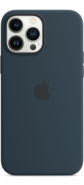 Apple Silicone Case iPhone 13 Pro Max with MagSafe Abyss Blue