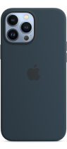 Apple Silicone Case iPhone 13 Pro Max with MagSafe Abyss Blue