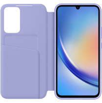 Samsung S View Wallet Cover Galaxy A34 Blueberry