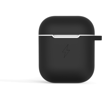 FoneFX Accessories Kit for Airpods with Wireless Charging Case Black