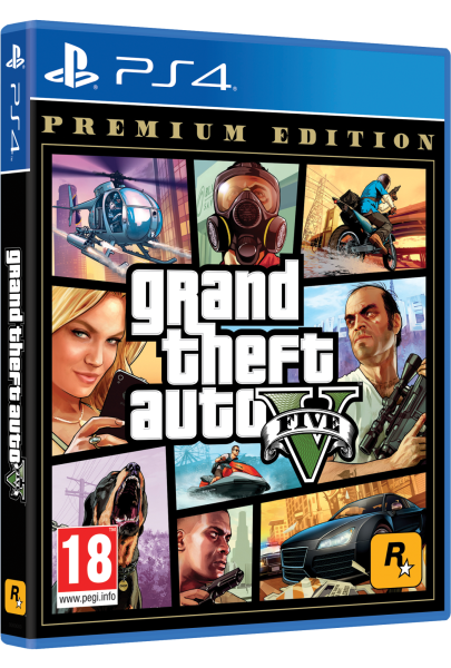 Take2 Grand Theft Auto V Premium Edition PS4