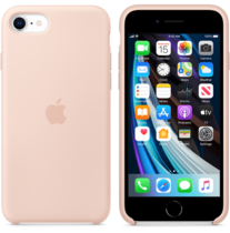 Apple Silicone Case iPhone SE New Pink Sand