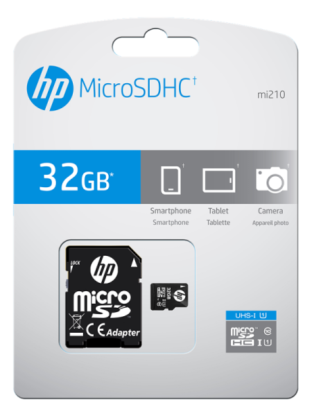 HP MicroSDHC 32GB U1