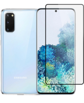 Vivid Set TPU + 3D Curved Tempered Glass Samsung Galaxy S20 Black