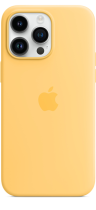 Apple Silicone Case iPhone 14 Pro Max with MagSafe Sunglow