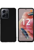 Vivid Case Silicone Matte Redmi Note 12 4G Black