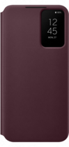 Samsung Smart Clear View Cover Galaxy S22+ Burgundy
