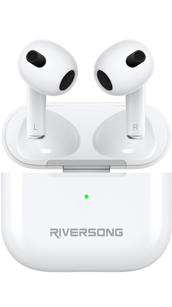 Riversong True Wireless Earbuds Air Mini Lite White