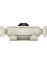 Baseus Car Mount Holder Stable Air Outlet Creamy White