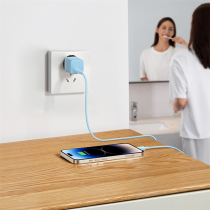 Baseus GaN5 Fast Charger 1C 20W EU Blue