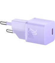 Baseus GaN5 Fast Charger 1C 20W EU Purple