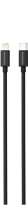 Riversong Cable Lightning to Type-C 3A 20W Lotus 08 1m Black