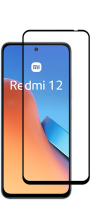 Vivid Full Face Tempered Glass Xiaomi Redmi 12 Black